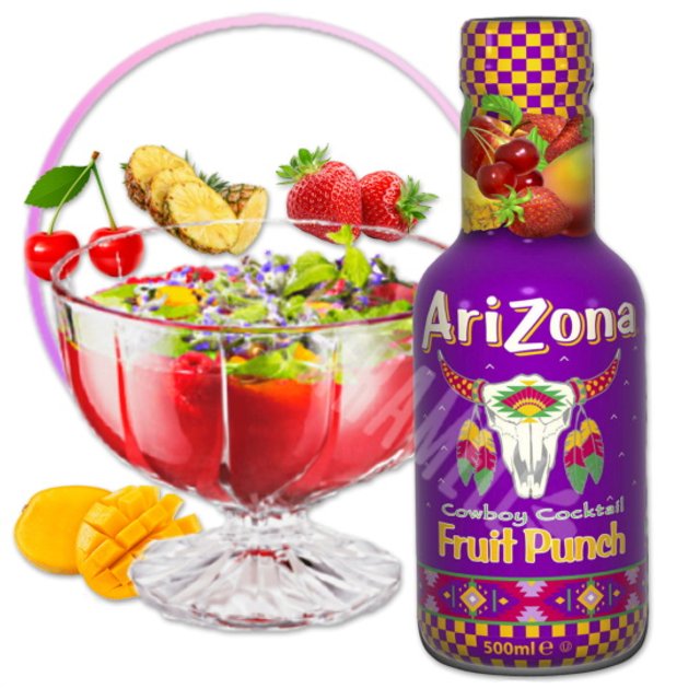  Fruit Juice Cocktail Punch - Suco Arizona  