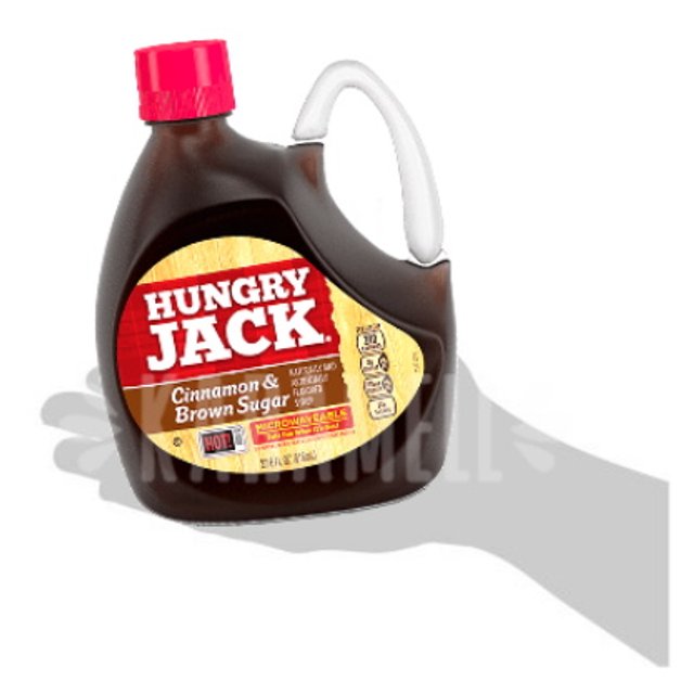 Calda para panqueca e Waffle - Maple Syrup Cinnamon & Brown Sugar - Hungry Jack