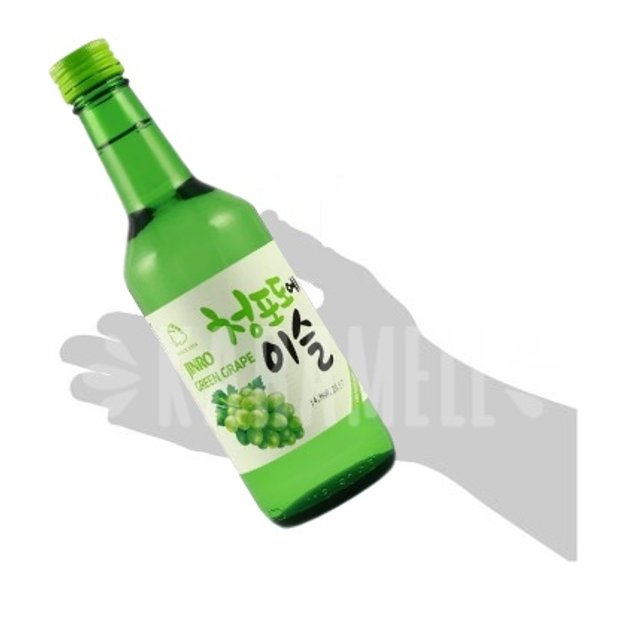 Jinro Chamisul - Green Grape - Importado da Coréia