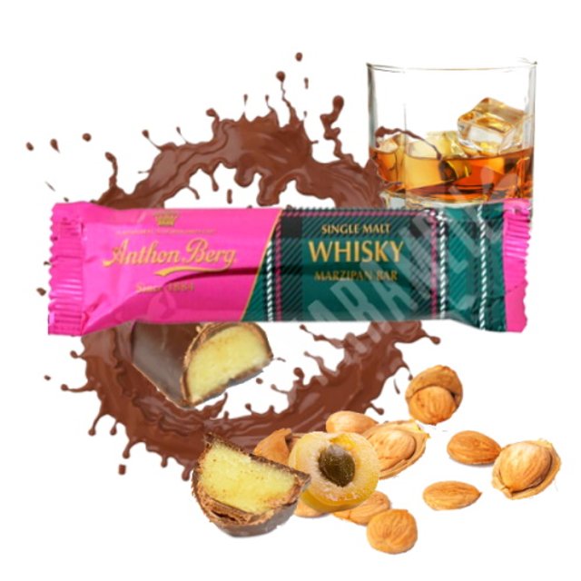 Chocolate Marzipan Whisky - Anthon Berg - Importado Dinamarca