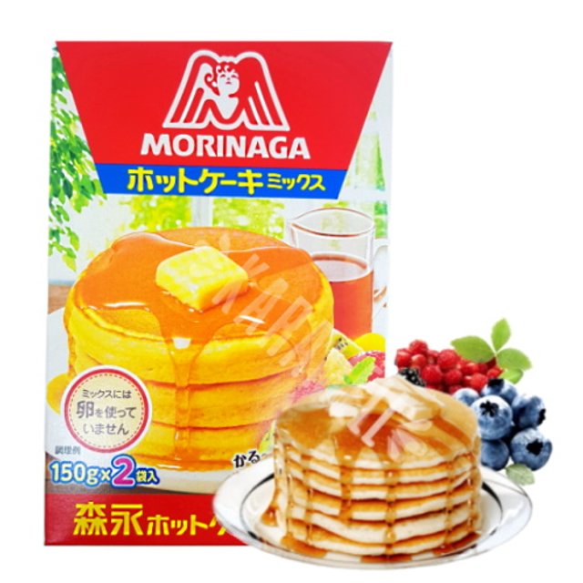 Massa para Panquecas Hot Cake Mix - Morinaga - Importado Japão
