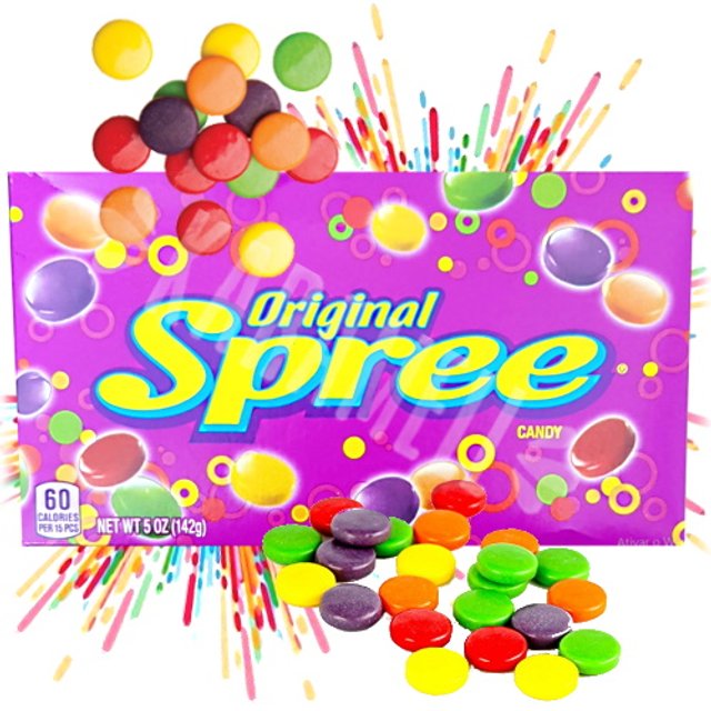 Balas Original Spree Candy - Importado EUA