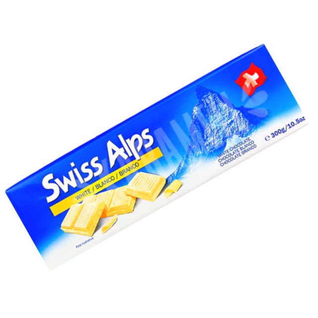 Chocolate Branco Swiss Alps - Importado Suiça