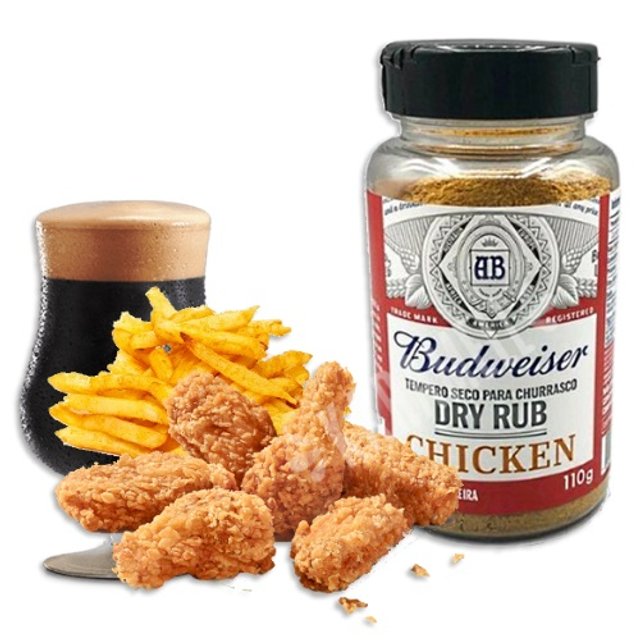 Tempero Dry Rub Chicken - Budweiser