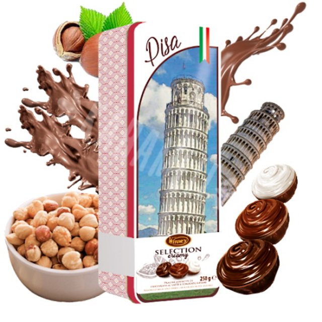 Bombons Torri D'Italia Selection Creamy Pisa - Witor's - Itália