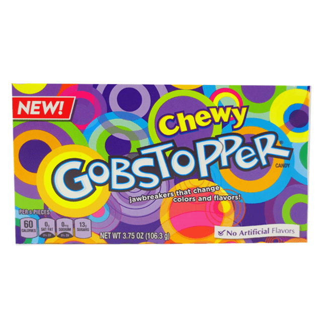 Wonka Gobstopper Chewy Candy - Balas de Frutas - Importado dos Estados Unidos