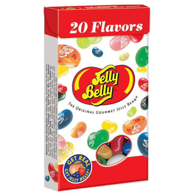 Jelly Belly - Balas Sortidas - 20 Melhores Sabores - 28g