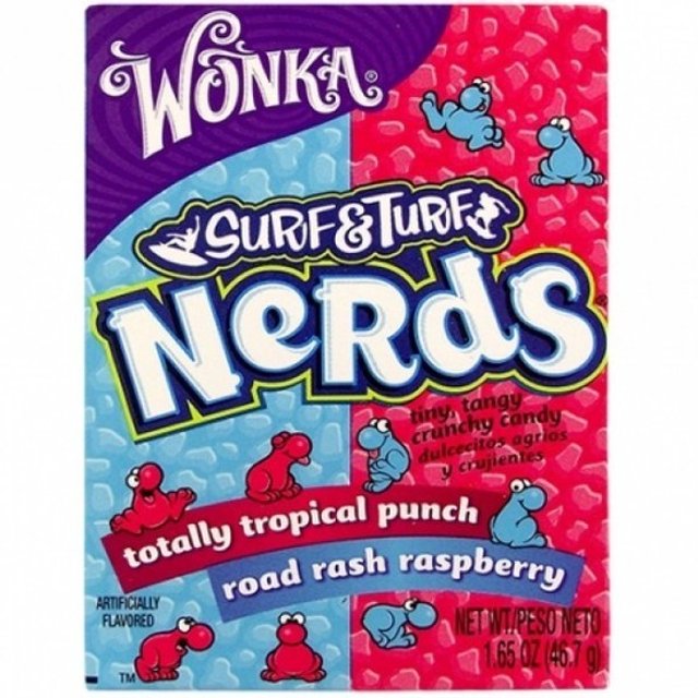 Balas Nerds Da Wonka - Raspberry E Tropical Punch - 46,7g