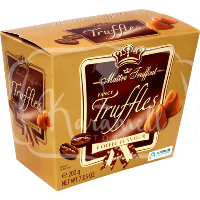 Maitre Truffout Coffee Flavor Trufas Sabor Café - Importado da Áustria