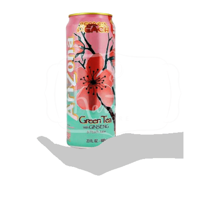 Arizona Peach Green Tea with Ginseng & Peach ATACAD0 12X USA Karamell Store