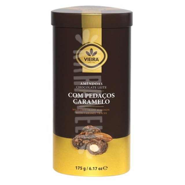 Amêndoas Milk Almonds Caramel - Vieira - Importado Portugal