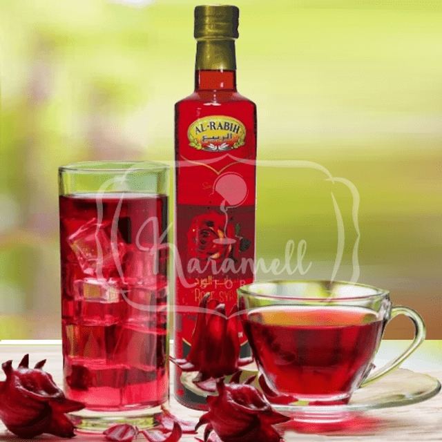 Al Rabih Rose Syrup - Xarope de Rosas - Importado do Líbano