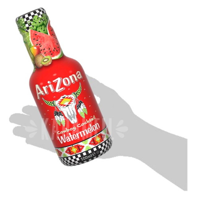 Fruit Juice Cocktail Watermelon - Suco Arizona 