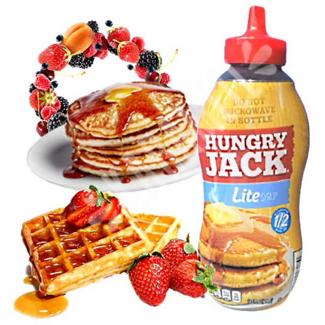 Syrup Lite Hungry Jack - Xarope para Panquecas - EUA