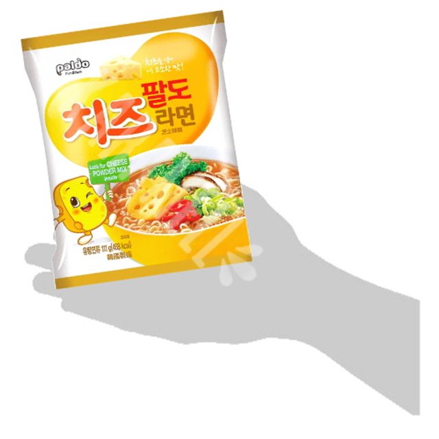 Lamen Cheese Ramyun Sabor Queijo - Paldo - Importado Coreia