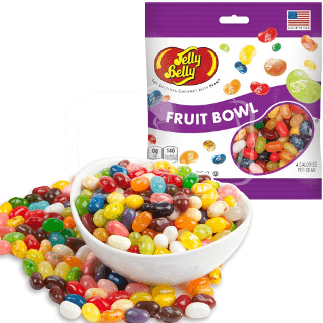Jelly Belly Fruit Bowl - Balas de Frutas - Importado EUA