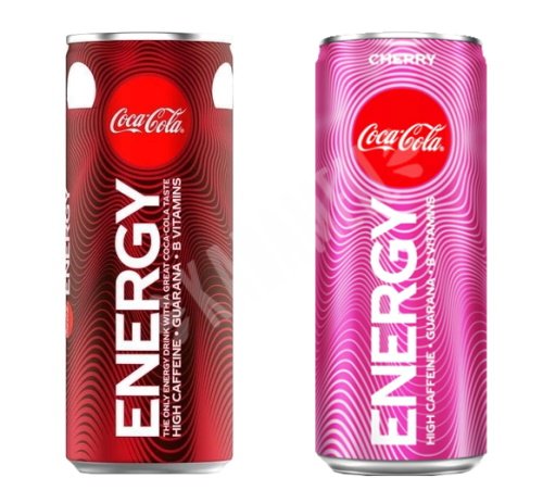 Kit 2 Coca Cola Energy Refrigerante Original & Cherry
