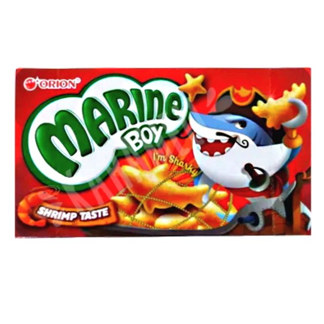 Marine Boy Shrimp Tast - Biscoitos Orion - Importado