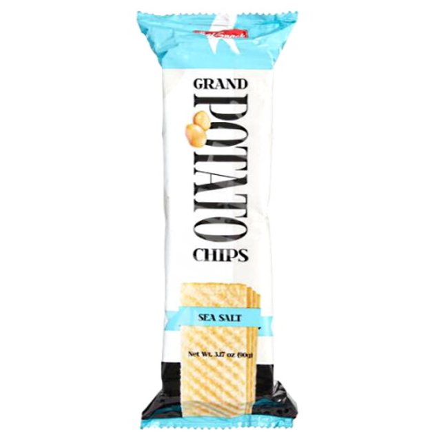 Snack Potato Sea Salt - Grand Chips - Importado Estônia