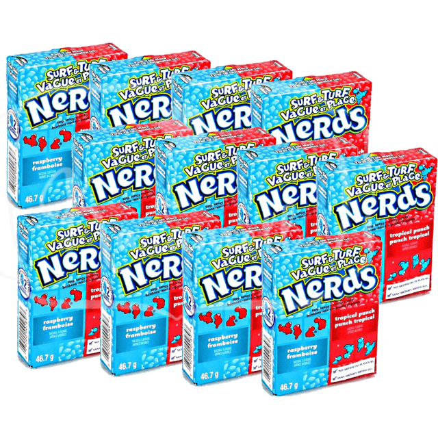 Balas Nerds Da Wonka Raspberry & Tropical Punch ATACADO 12X Importado ...
