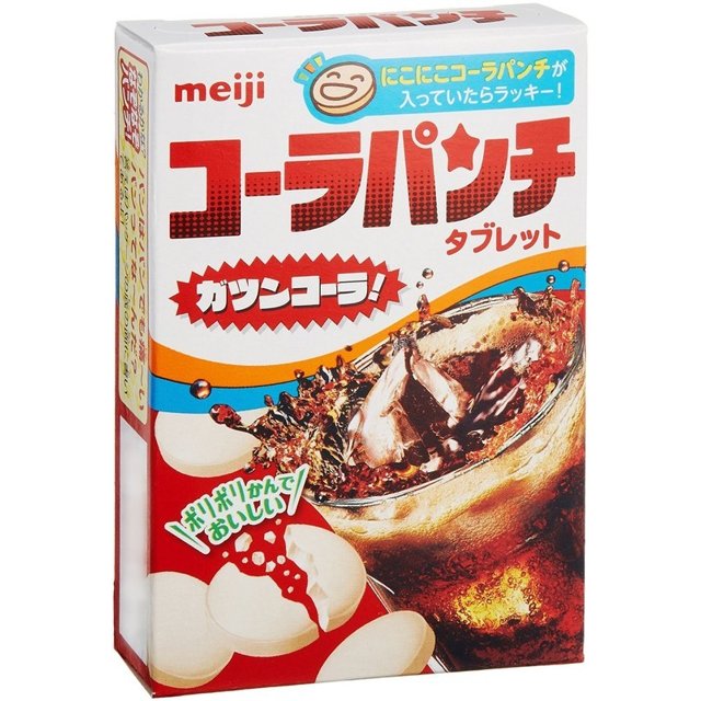 Doces do Japão - Meiji - Balas Sabor Coca Cola