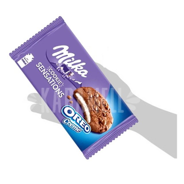 Cookie Sensations Oreo Creme - Milka - Importado Polônia