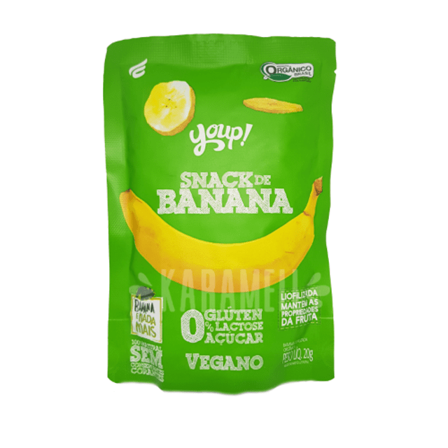 Snack de Banana - Vegano - Youp