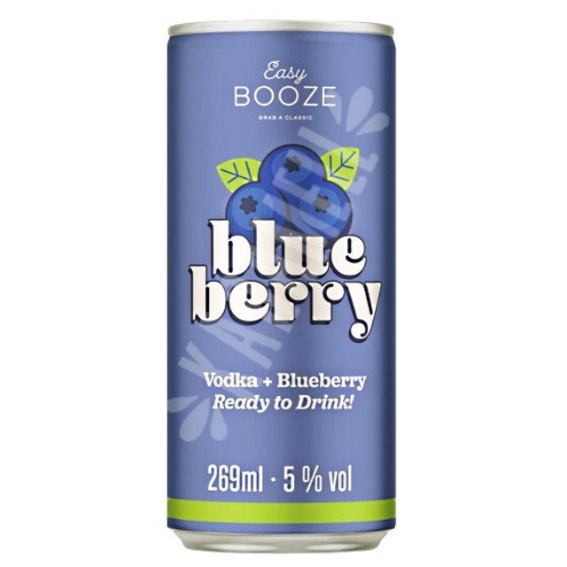 Bebida Drink Blueberry Vodca - Easy Booze