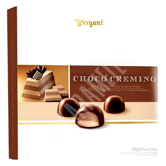 Le Specialità Choco Cremino Crema Nocciolo Mandorla - Vergani - Itália