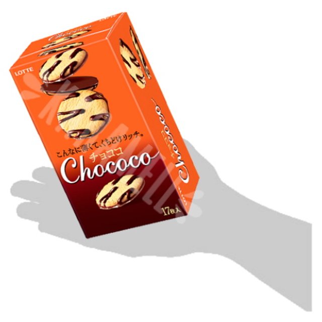 Biscoito Chocolate Lotte Cookie Chococo - Importado Japão