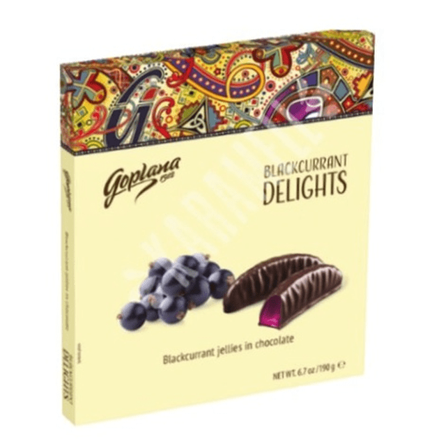 Chocolate Goplana Blackcurrant Delights - Importado da Polônia