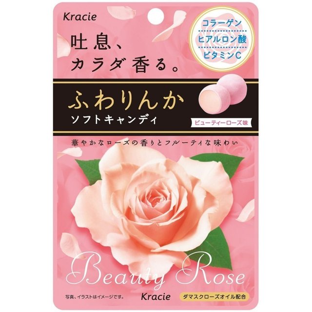 Doces do Japão Kracie - Balas De Rosas - Beauty Rose