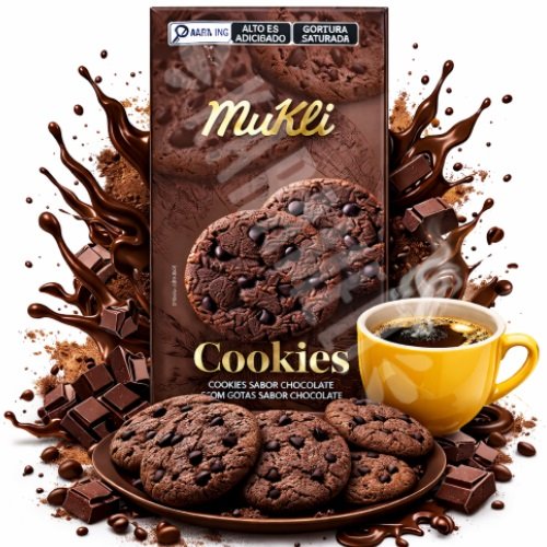 Biscoitos Cookies Classic Chocolate Mountain - Griesson - Alemanha