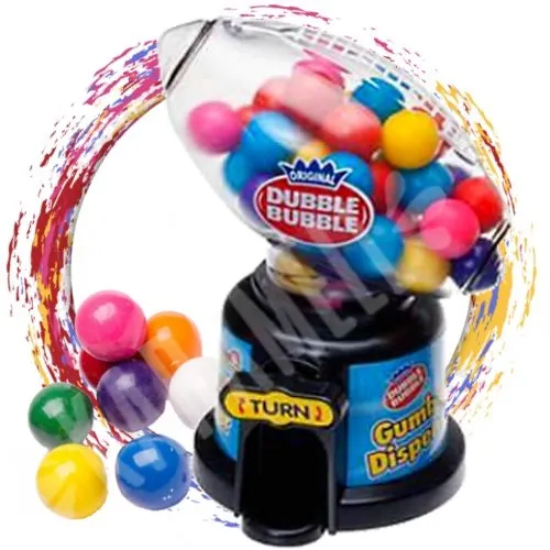 Gumball Dispenser Chiclete Dubble Bubble - Kids Mania - Importado
