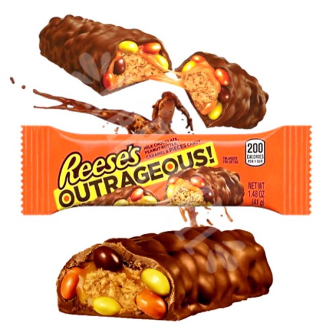 Reese's Outrageous - Chocolate & Recheio Mix - Importado EUA