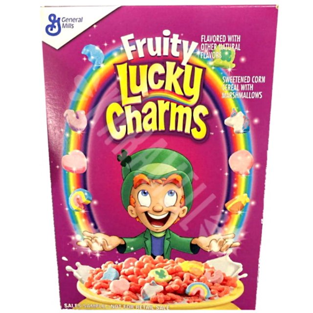 Cereal Lucky Charms Fruity & Marshmallows - General Mills - EUA