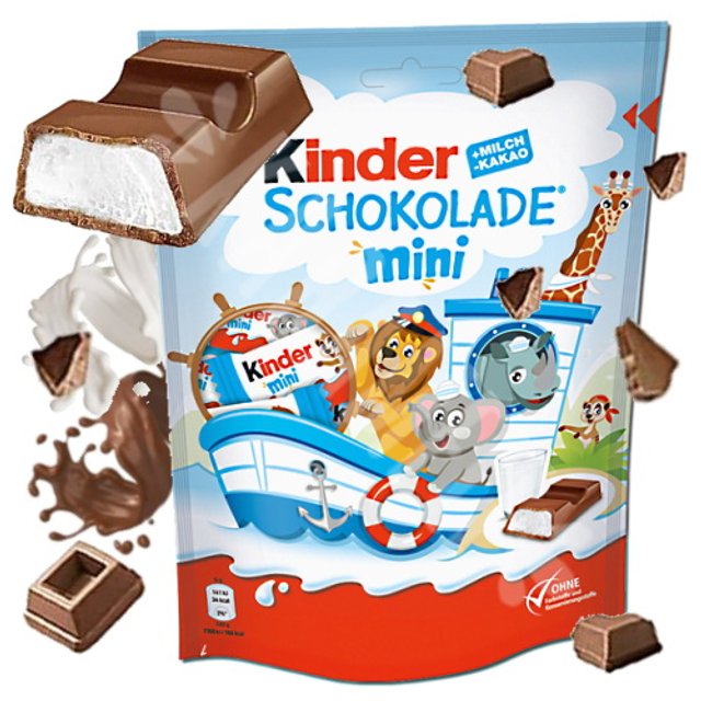 Chocolate Kinder Schokolade Mini - Importado Alemanha 