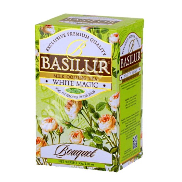 Chá Basilur - Bouquet White Magic - Importado Sri Lanka