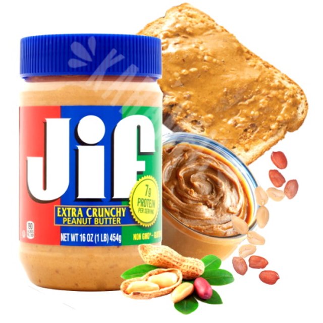 Extra Crunchy Peanut Butter - Jif Manteiga de Amendoim - Importado EUA