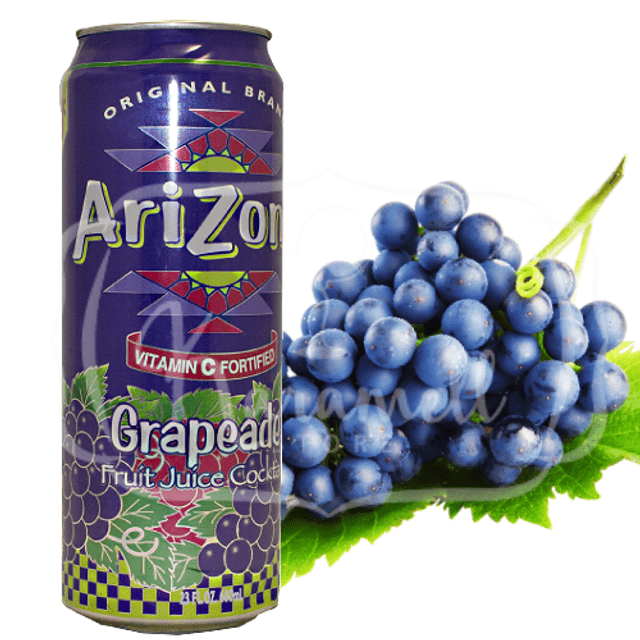 Arizona Grapeade - Fruit Juice Cocktail - Bebida Importada dos Estados Unidos
