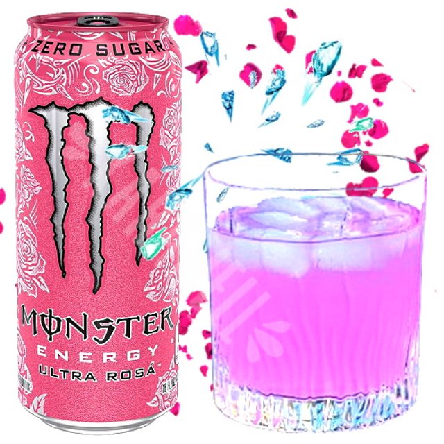 Bebida Monster Energy Edição Ultra Rosá - Importado Irlanda