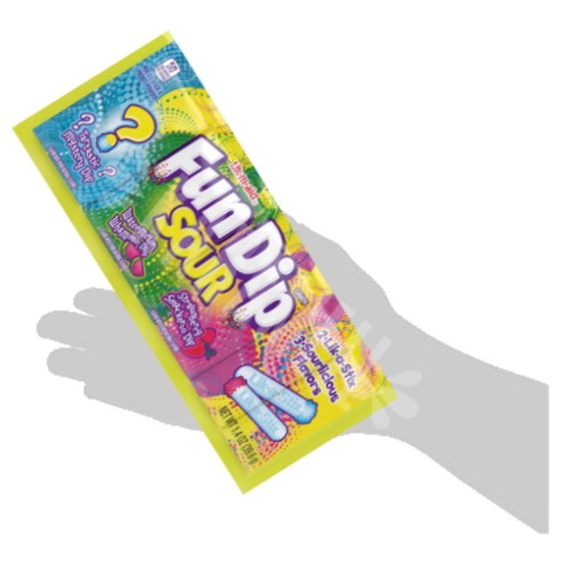 Pirulito Explosivo Fun Dip Sour - Candy Company - Importado México