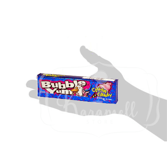 Chicletes Importados - Hershey´s - Bubble Yum - Sabor Cotton Candy