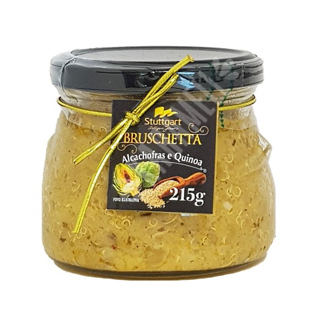 Conserva Bruschetta de Alcachofras e Quinoa - Stuttgart - Importado Peru