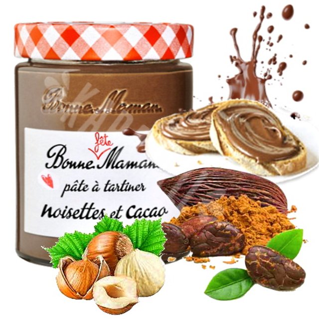 Pâte à Tartiner Noisettes et Cacao Bonne Maman - Creme - França