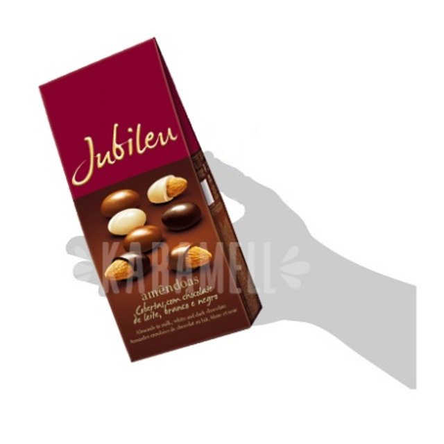 Bombons de Chocolates Sortidos Jubileu com Amêndoas - Portugal