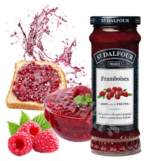 Geleia Framboises Sugar Free Framboesa - St Dalfour - Importado França