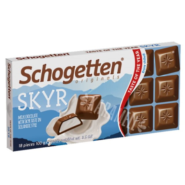 Schogetten Skyr - Chocolate ao Leite Recheio Iogurte - Alemanha