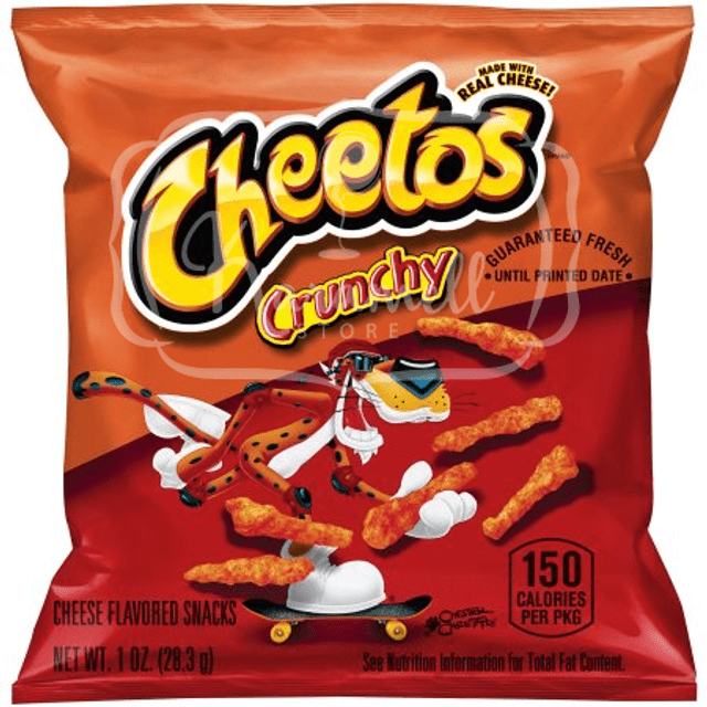 Cheetos Flamin Hot Crunchy - Salgadinho Queijo Picante - Importado EUA