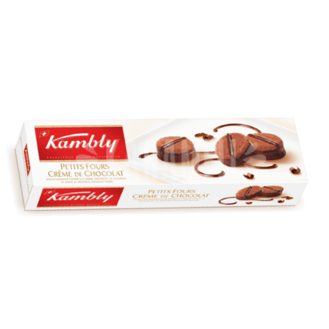 Biscoitos de Chocolate Recheado Kambly - Importado Alemanha